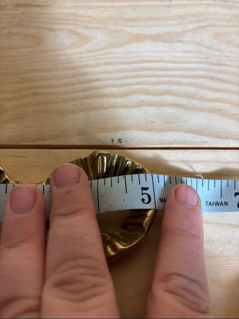 Vintage‎ brass bow hook